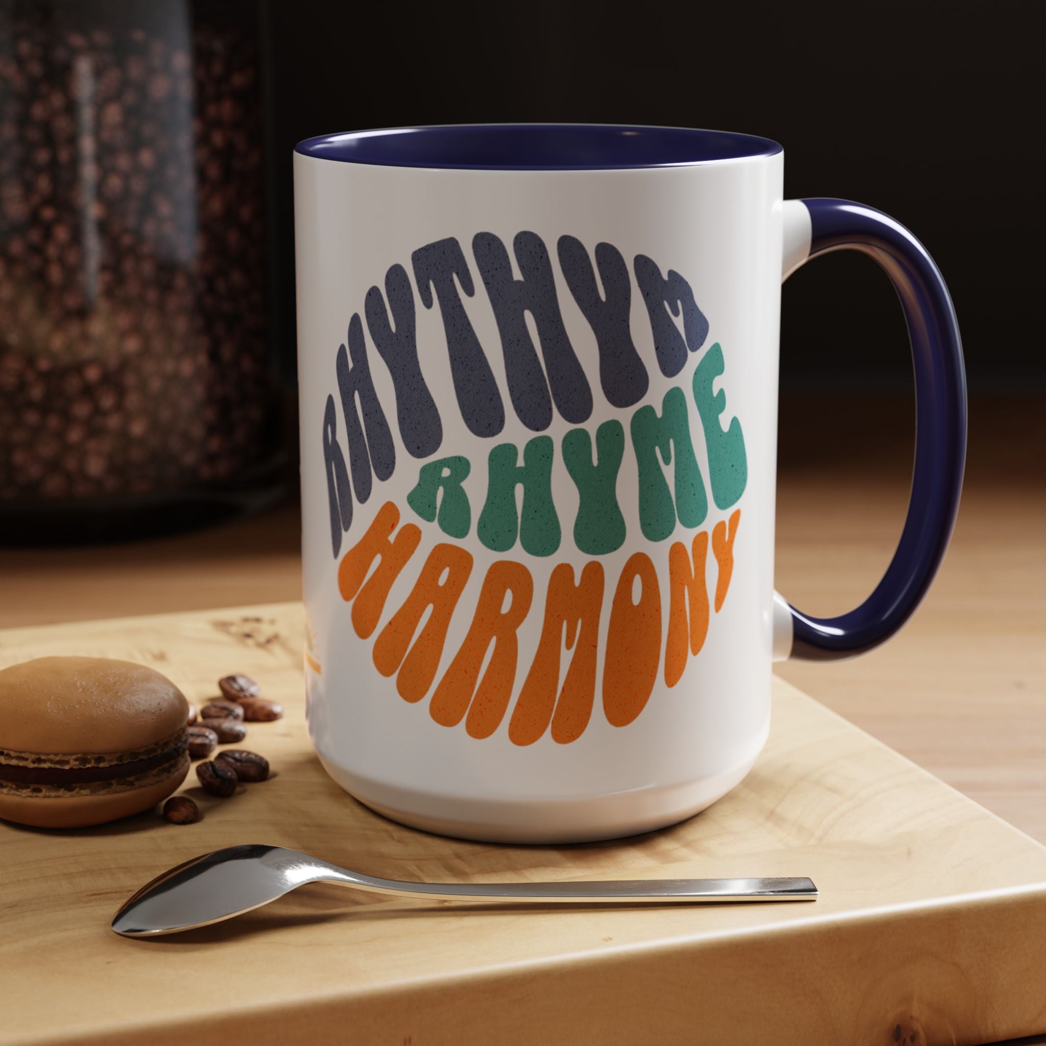 Rhythm, Rhyme and Harmony 15oz Accent Mug