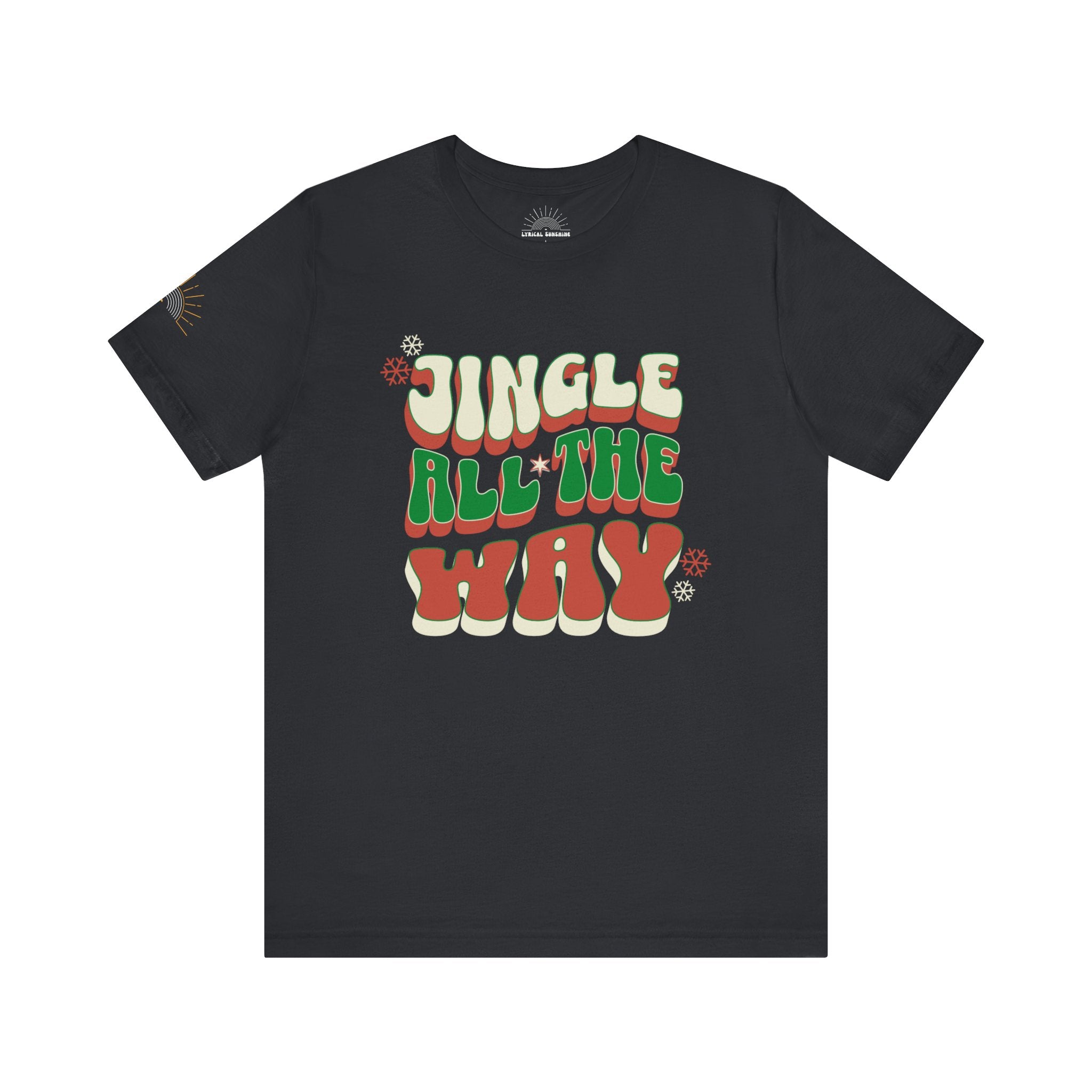 Jingle All the Way Retro Unisex Tee