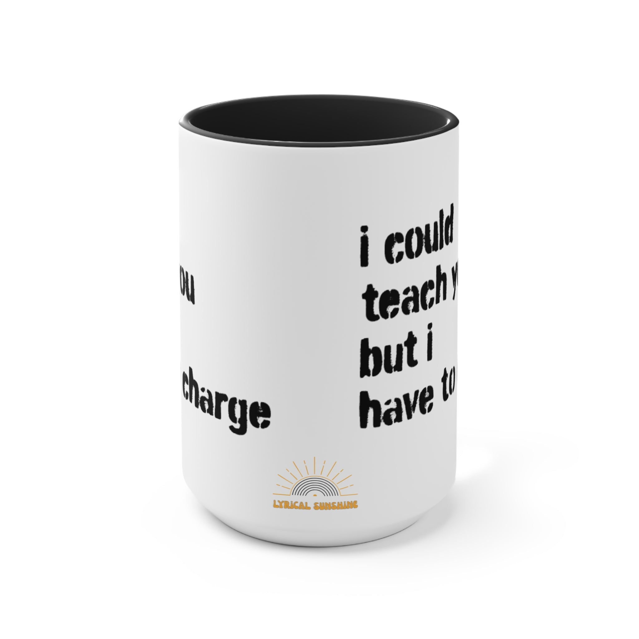I Could Teach You Accent Mug