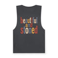 Beautiful and Stoned Tank Top — Retro Graphic Muscle Tank