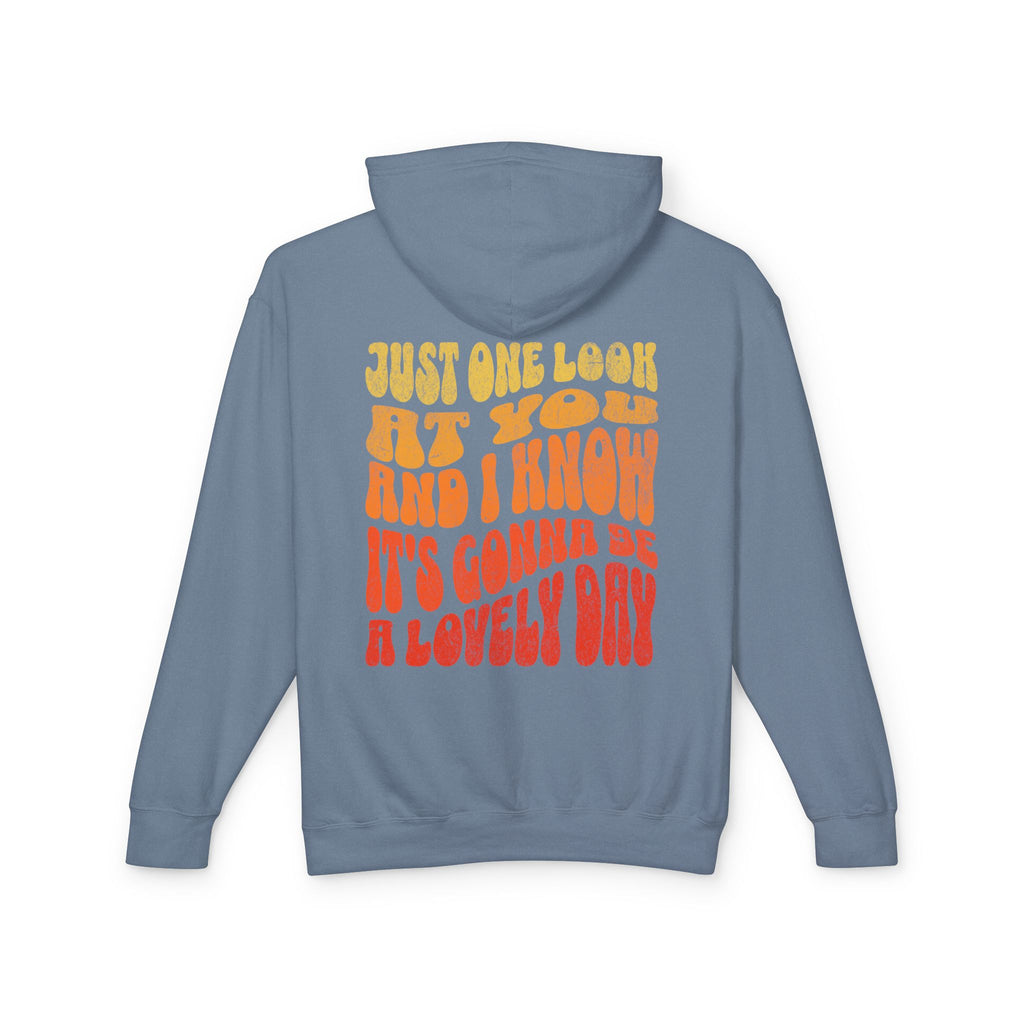 Lovely Day Lightweight Hooded Sweatshirt