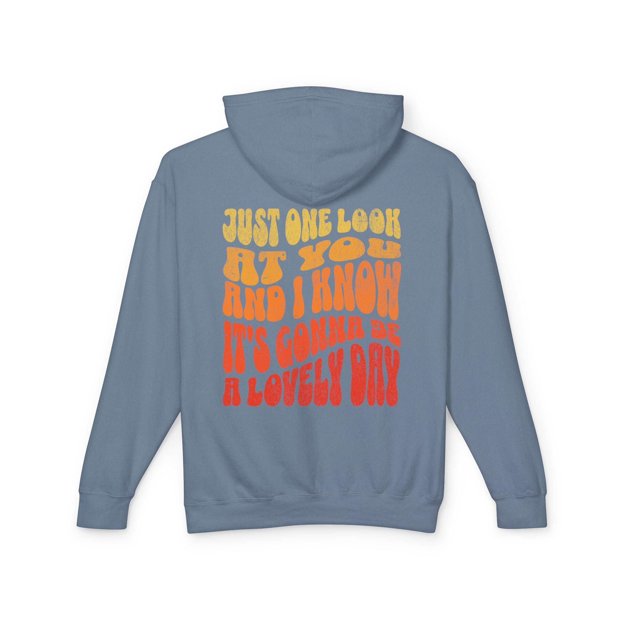 Lovely Day Lightweight Hooded Sweatshirt