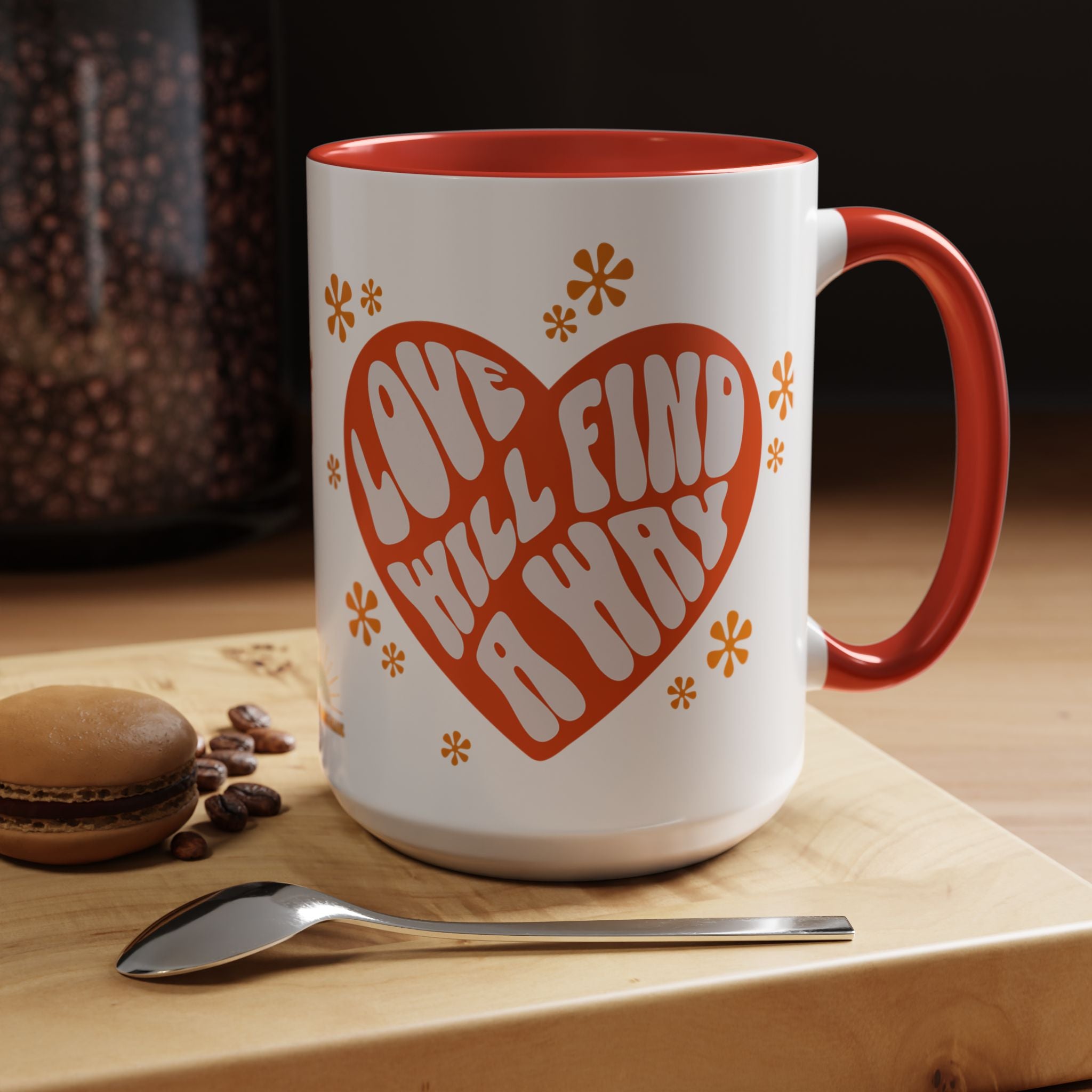 Love Will Find a Way 15oz Accent Mug