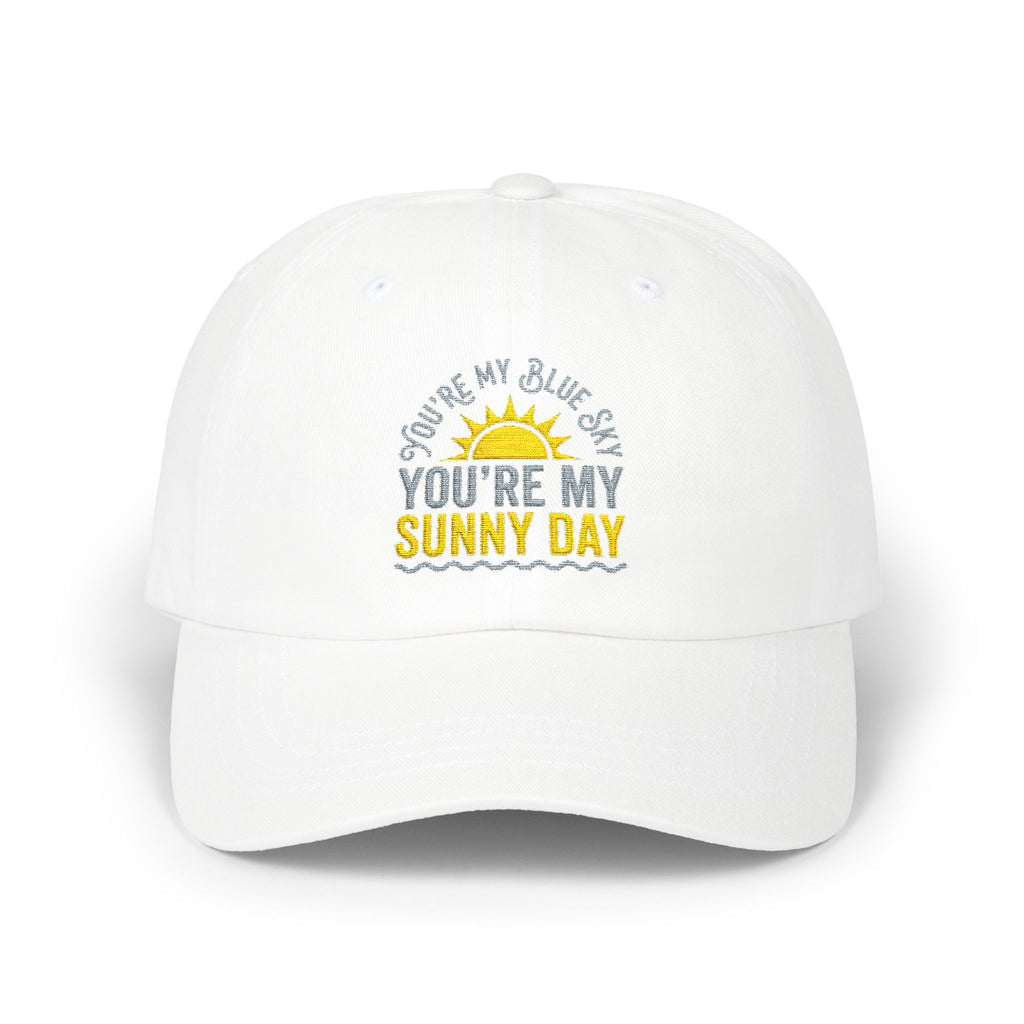 Blue Sky Sunny Day Dad Cap