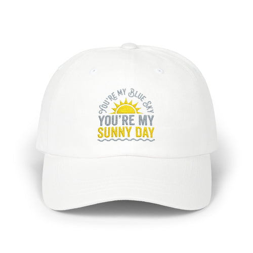 Blue Sky Sunny Day Dad Cap