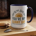 Blue Sky, Sunny Day 15oz Accent Mug