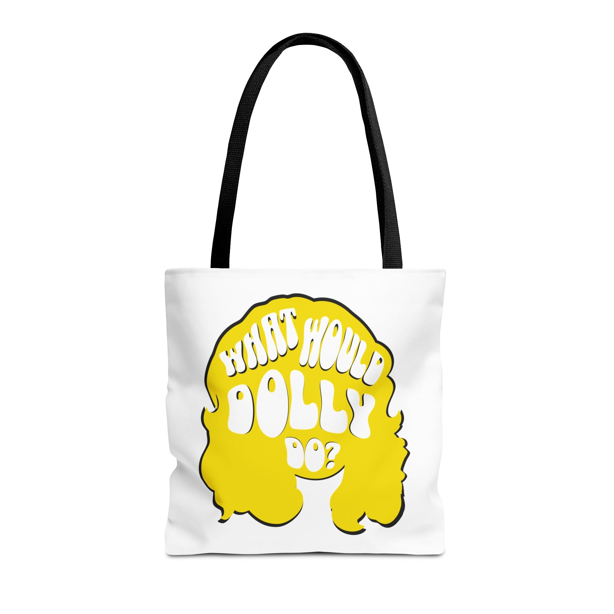 What Would Dolly Do? Retro Graphic Tote Bag
