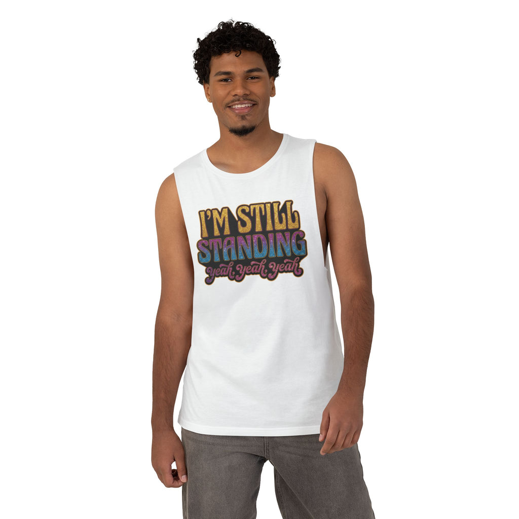 I'm Still Standing Retro Graphic Tank Top