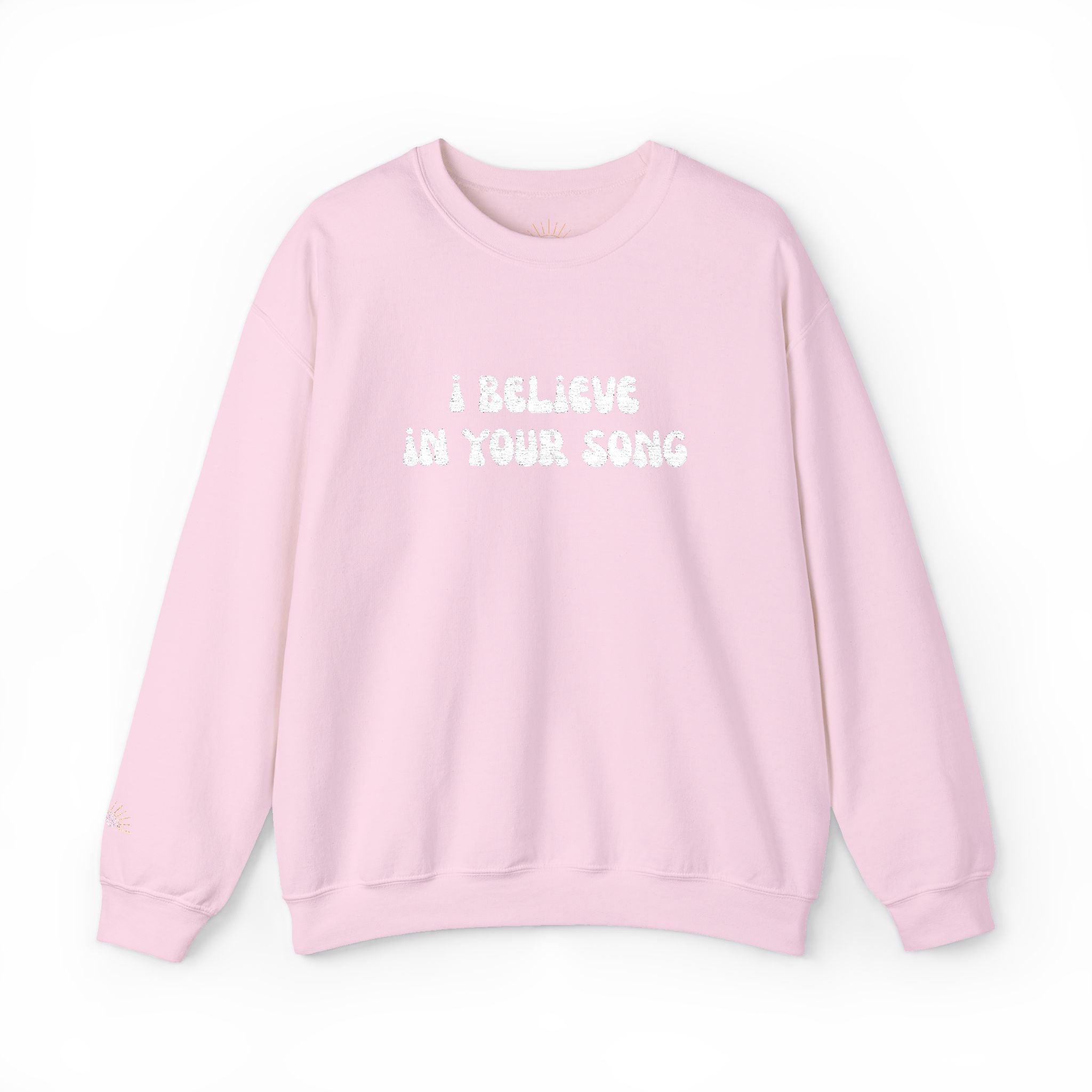 I Believe in Your Song Cozy Unisex Crewneck
