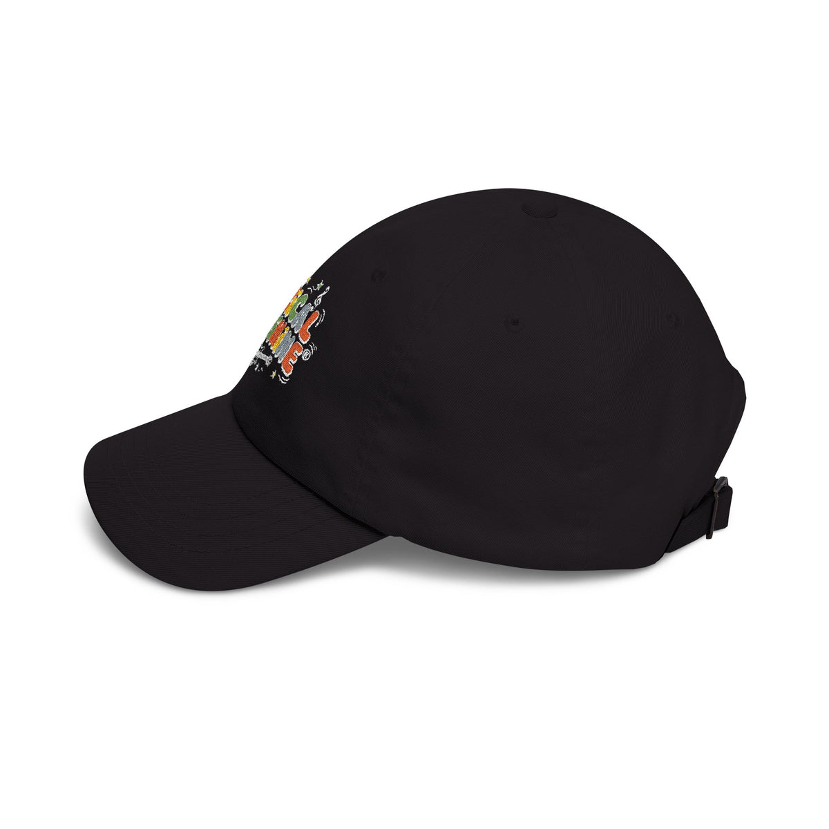 Lyrical Sunshine Dad Cap – Retro Music & Sunshine Embroidered Hat