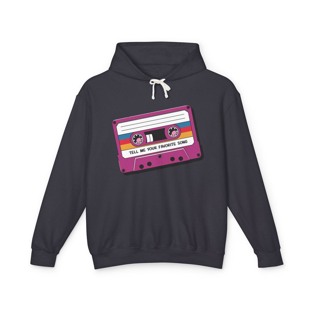 Tell Me Your Favorite Song Lightweight Hooded Sweatshirt
