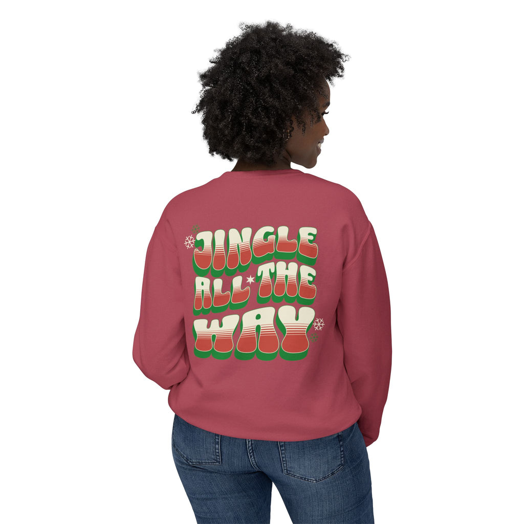 Jingle All The Way Retro Christmas Crewneck