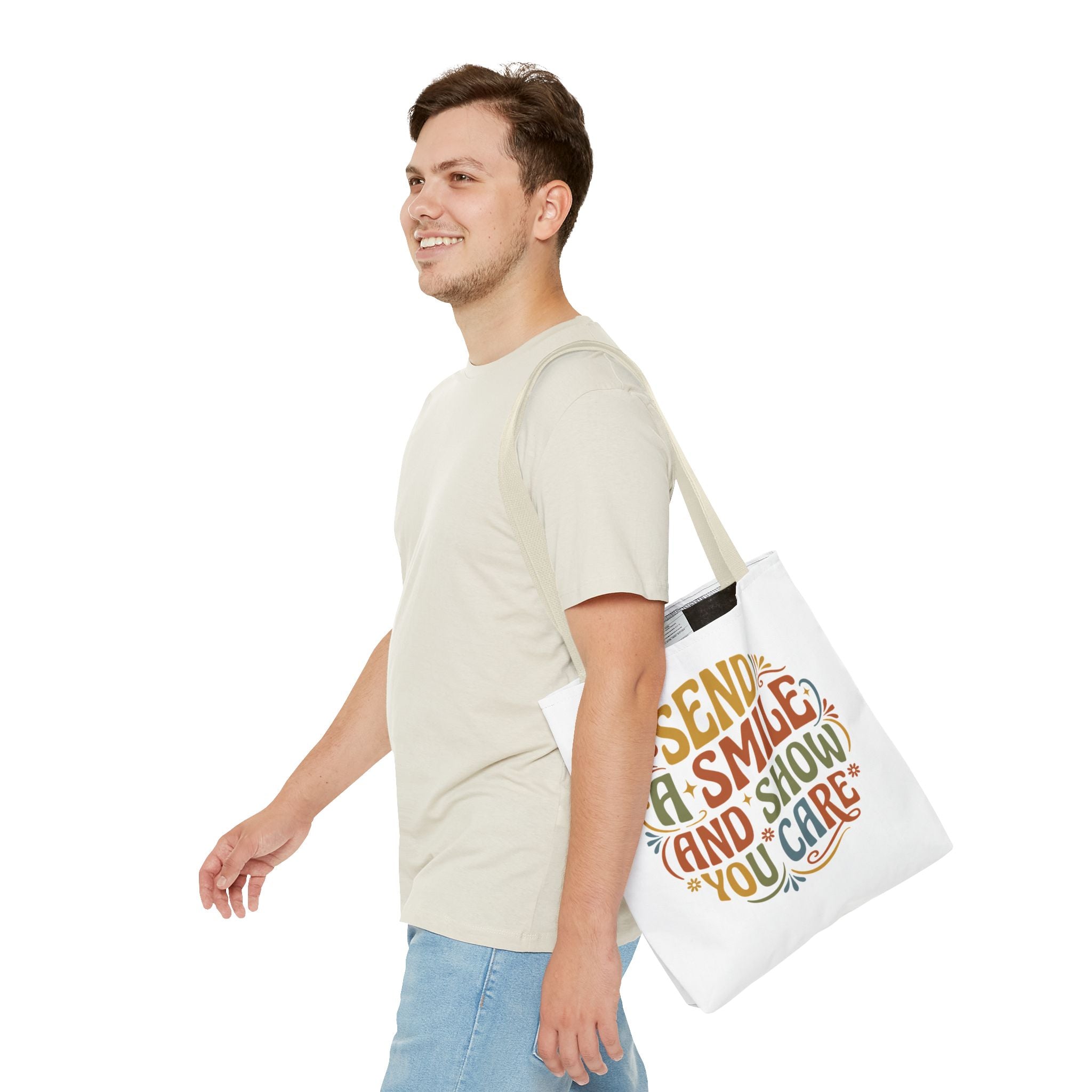 Send a Smile Tote Bag