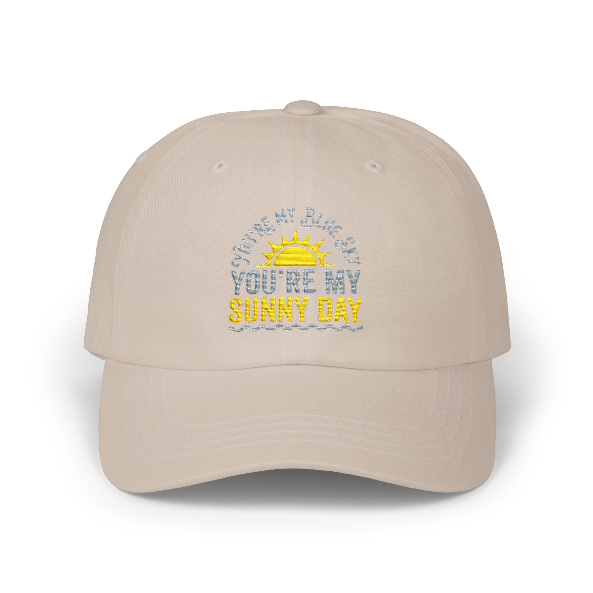 Blue Sky Sunny Day Dad Cap