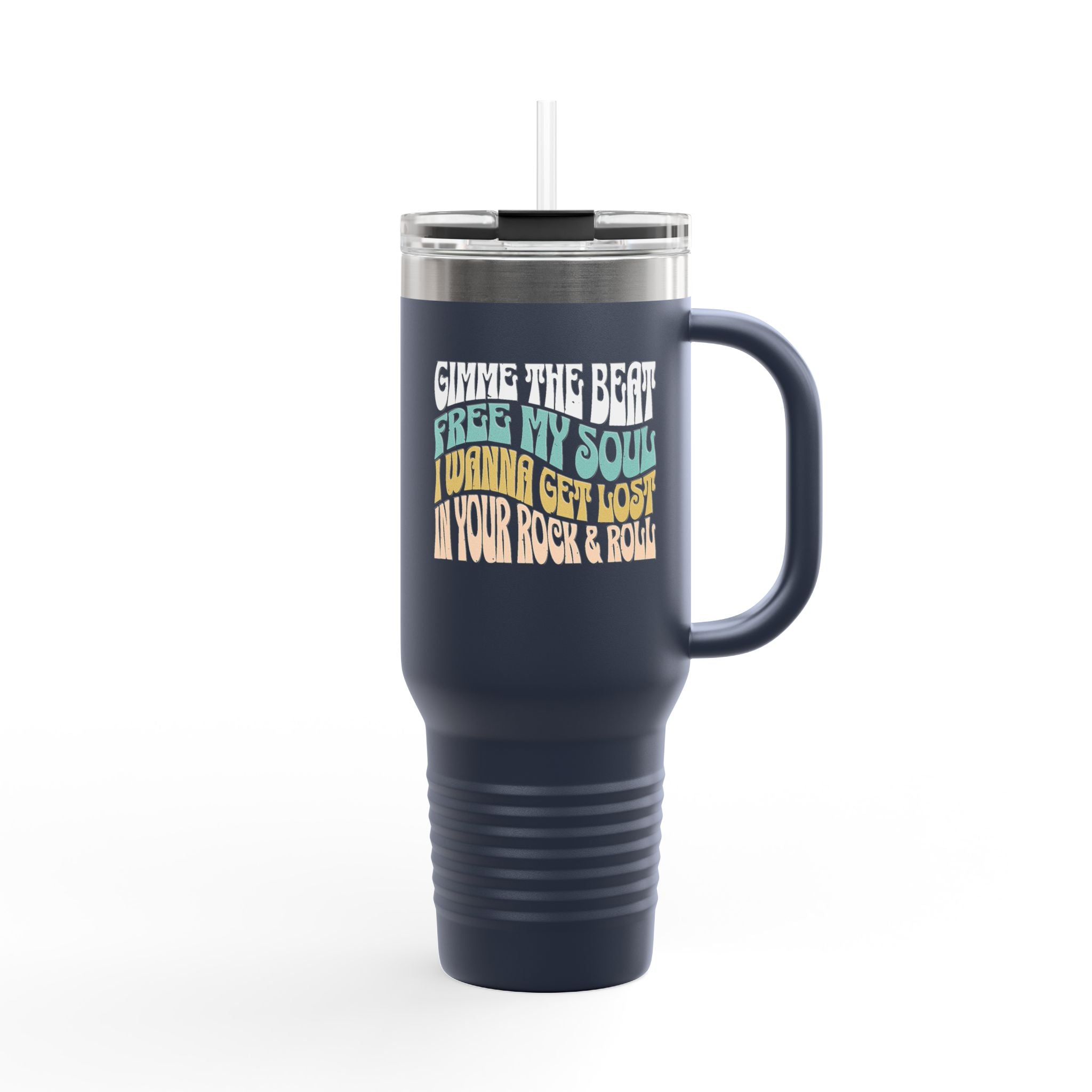 Gimme the Beat 40oz Insulated Travel Mug