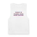 'Today Is Where Your Book Begins' Tank Top — Inspirational Reading Tank