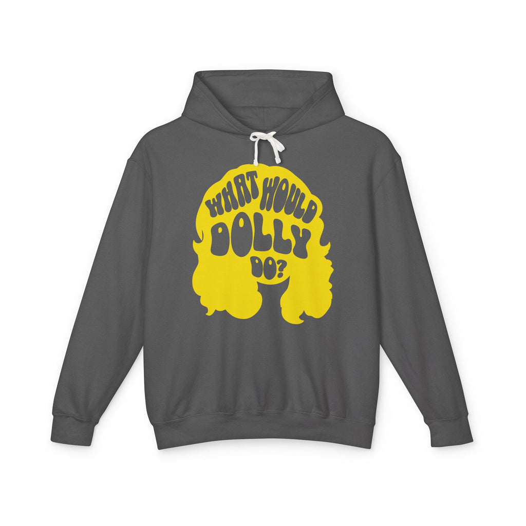 What Would Dolly Do Retro Lightweight Hooded Sweatshirt