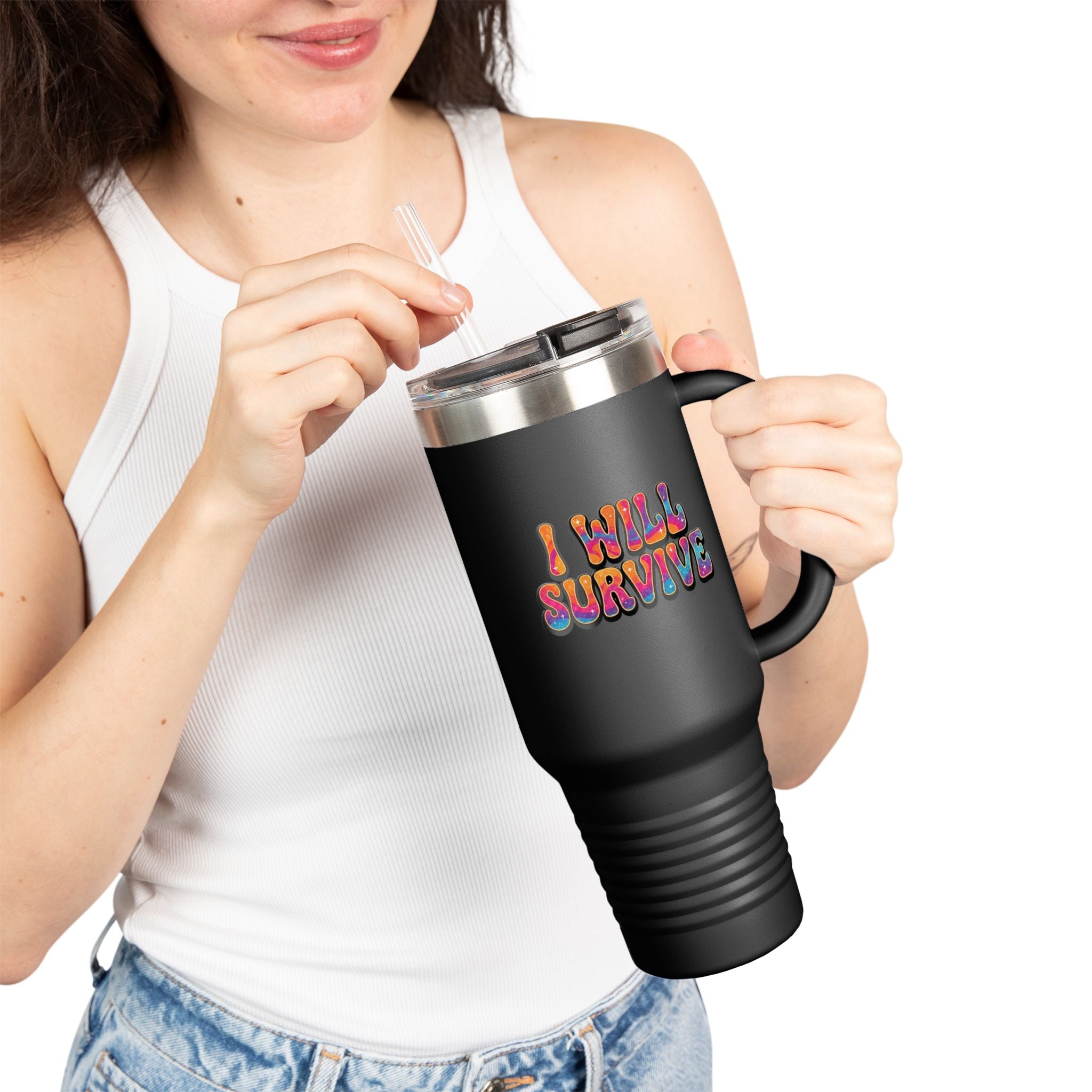 I Will Survive 40oz Insulated Travel Mug