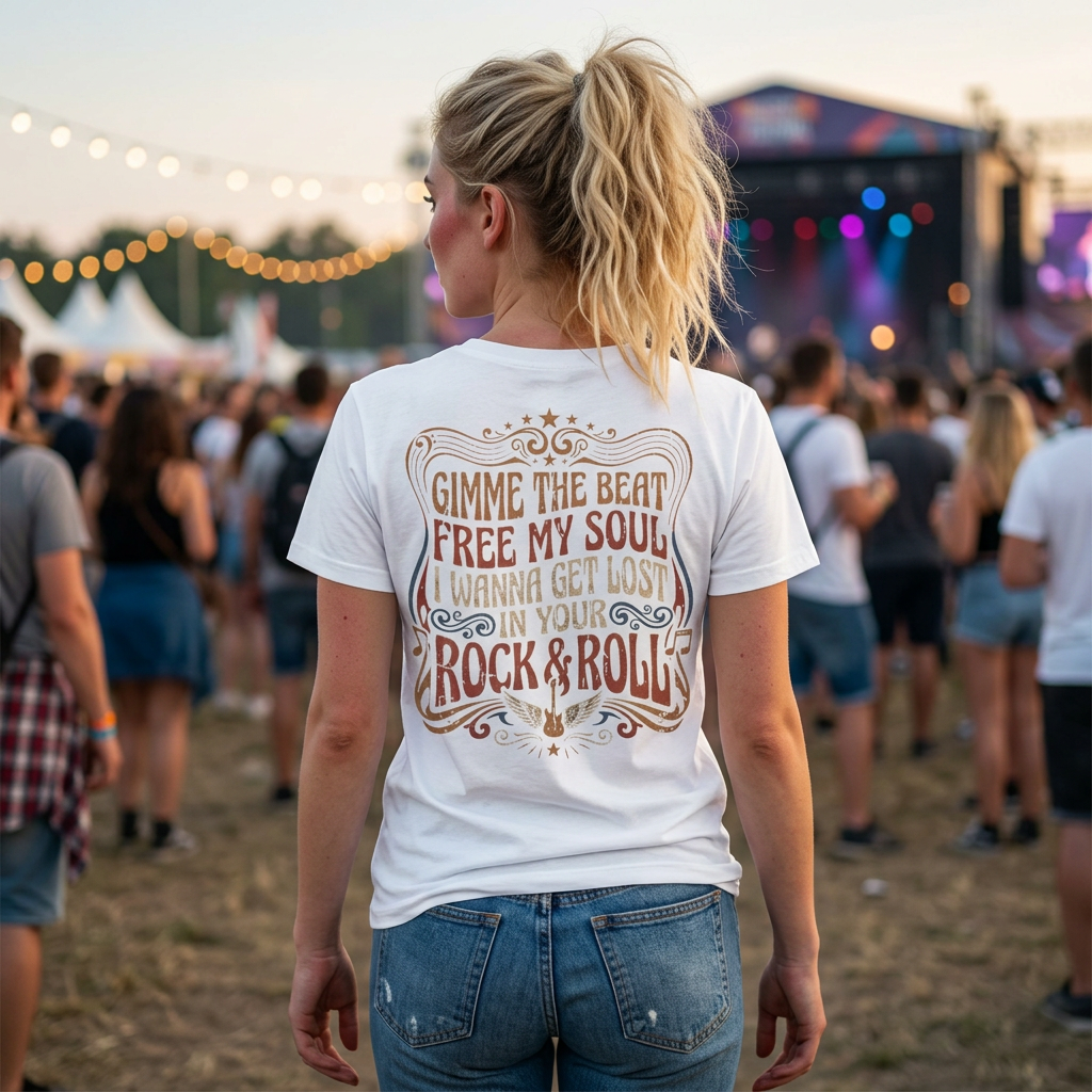 Gimme the Beat Retro Unisex Tee