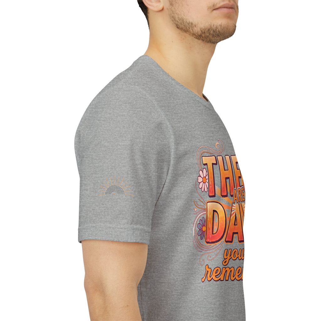 These Are Days You'll Remember Retro Floral Tee