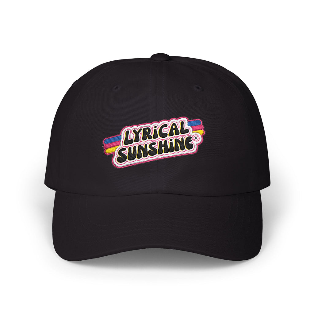 Lyrical Sunshine Dad Cap — Retro Embroidered Baseball Hat