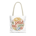 Send a Smile Tote Bag