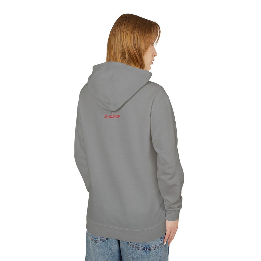 I'm Gonna Live Forever Hoodie — Inspirational Retro Heart Graphic Hooded Sweatshirt