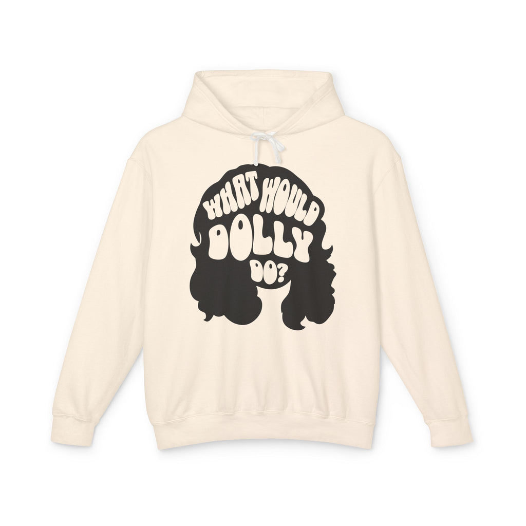 What Would Dolly Do Retro Lightweight Hooded Sweatshirt