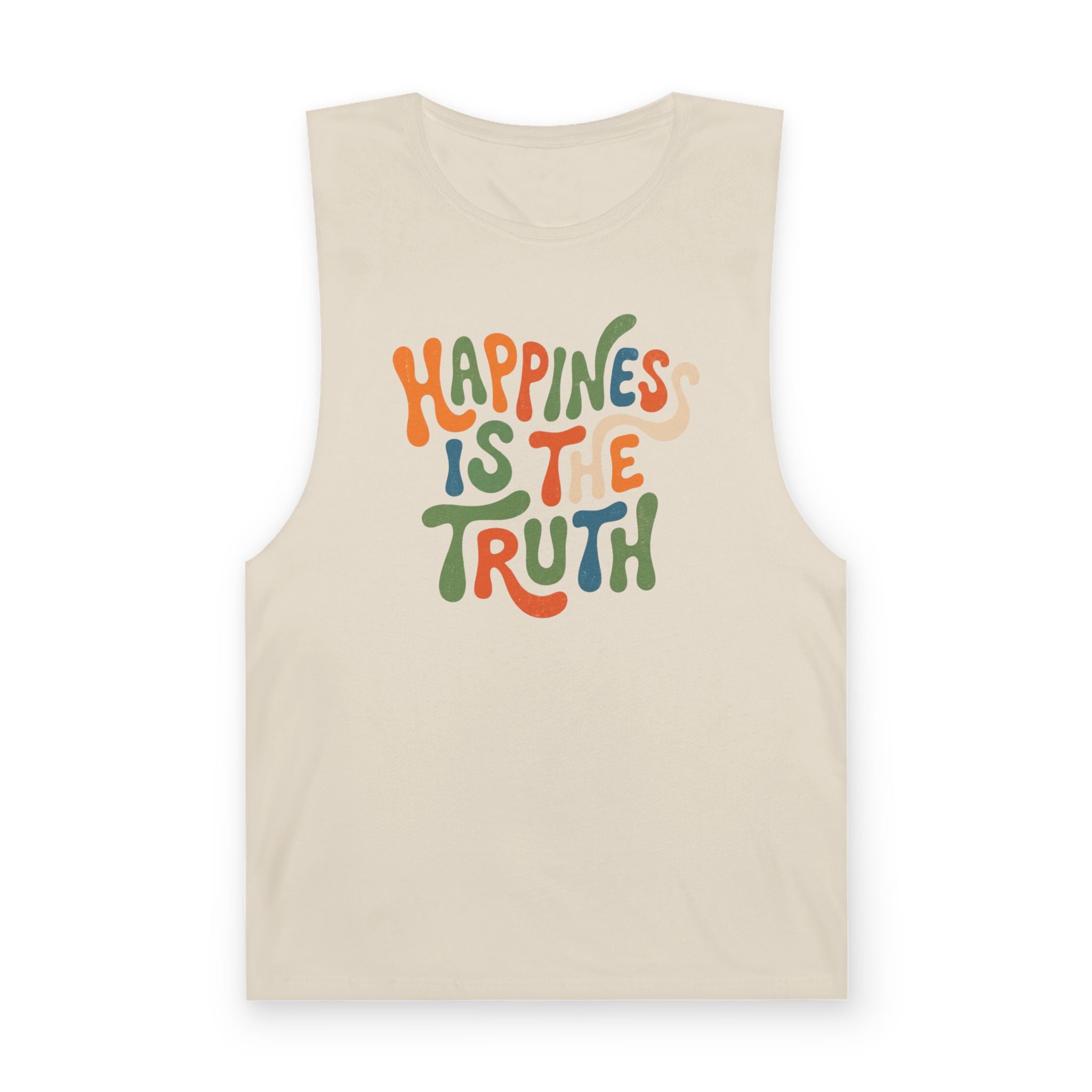 Happiness Is The Truth Graphic Tank Top
