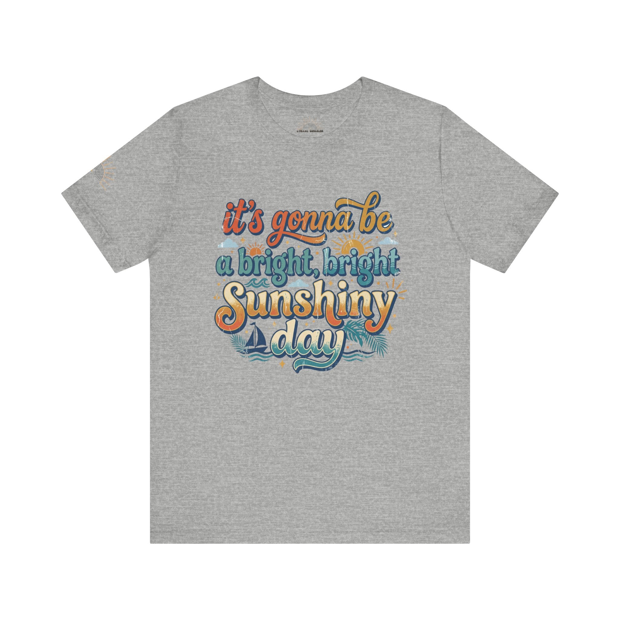 Bright Sunshiny Day Retro Graphic Tee