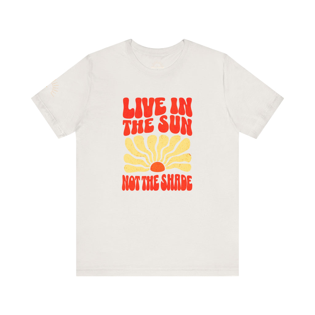 Live in the Sun Retro Unisex Tee