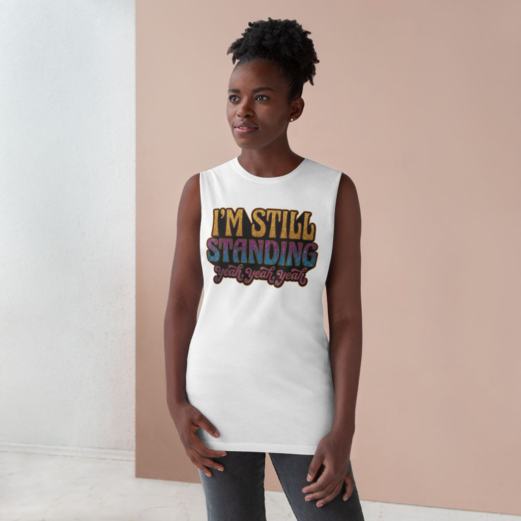 I'm Still Standing Retro Graphic Tank Top