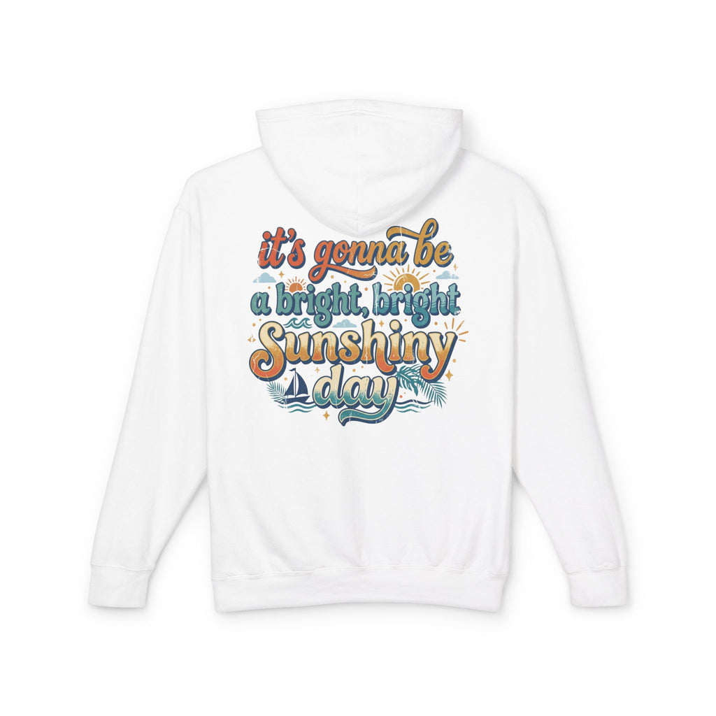 Bright Sunshiny Day Lightweight Hooded Sweatshirt