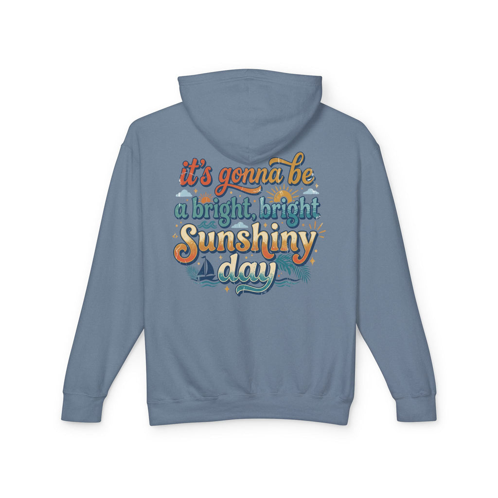 Bright Sunshiny Day Lightweight Hooded Sweatshirt