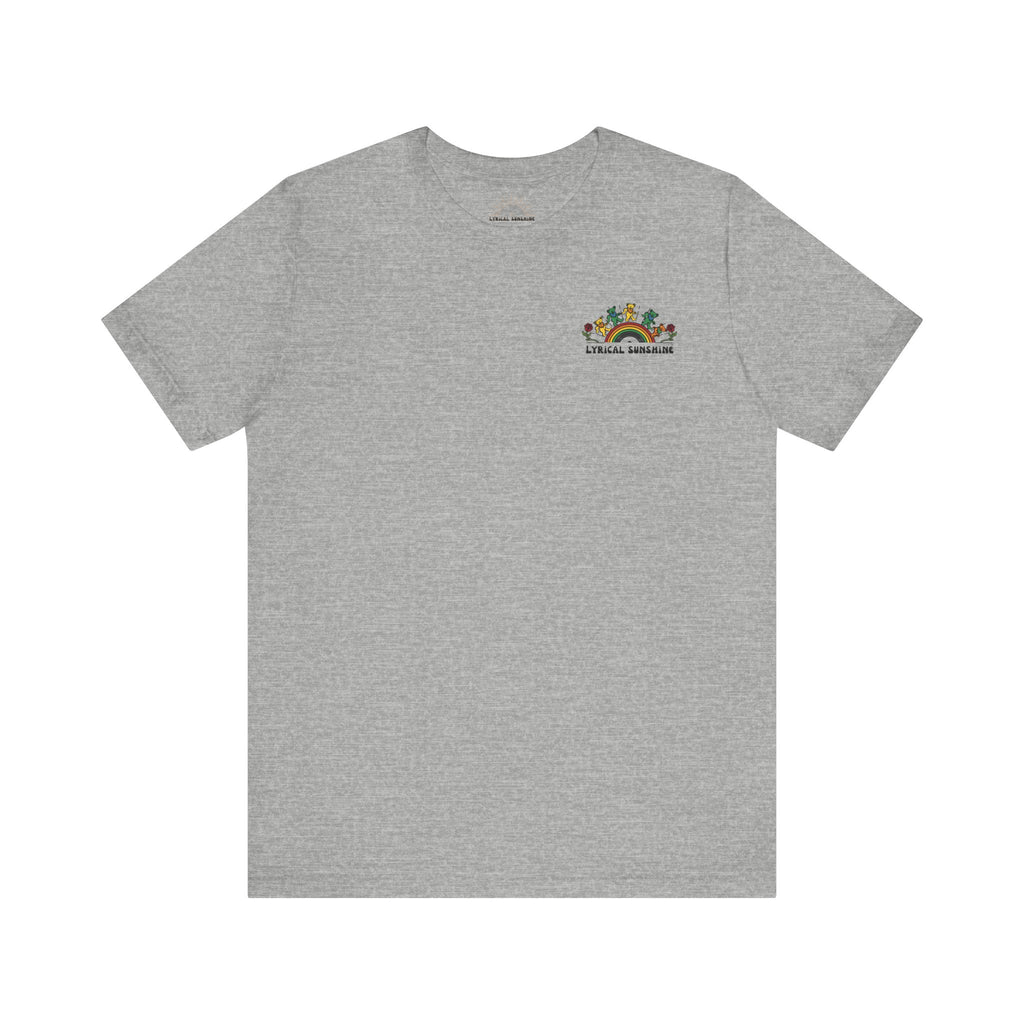 Let There Be Songs T‑Shirt — Retro Floral Music Quote Tee