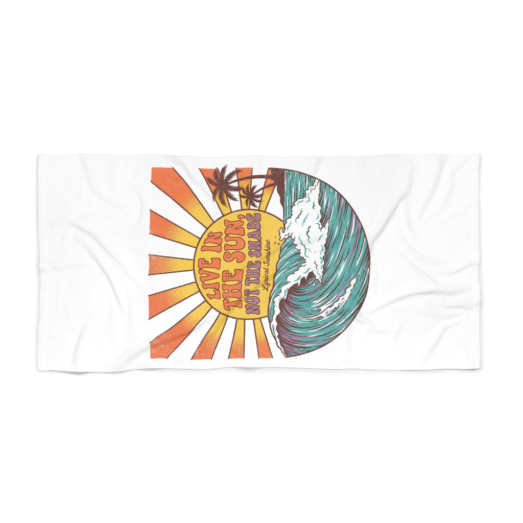Surf Sun Beach Towel – Retro Wave