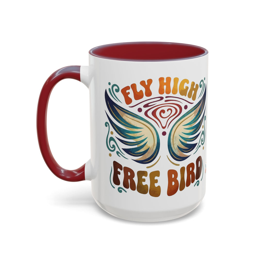 Fly High Free Bird 15oz Accent Mug