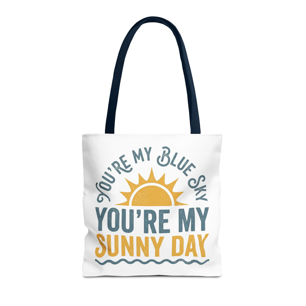 Blue Sky, Sunny Day Tote Bag