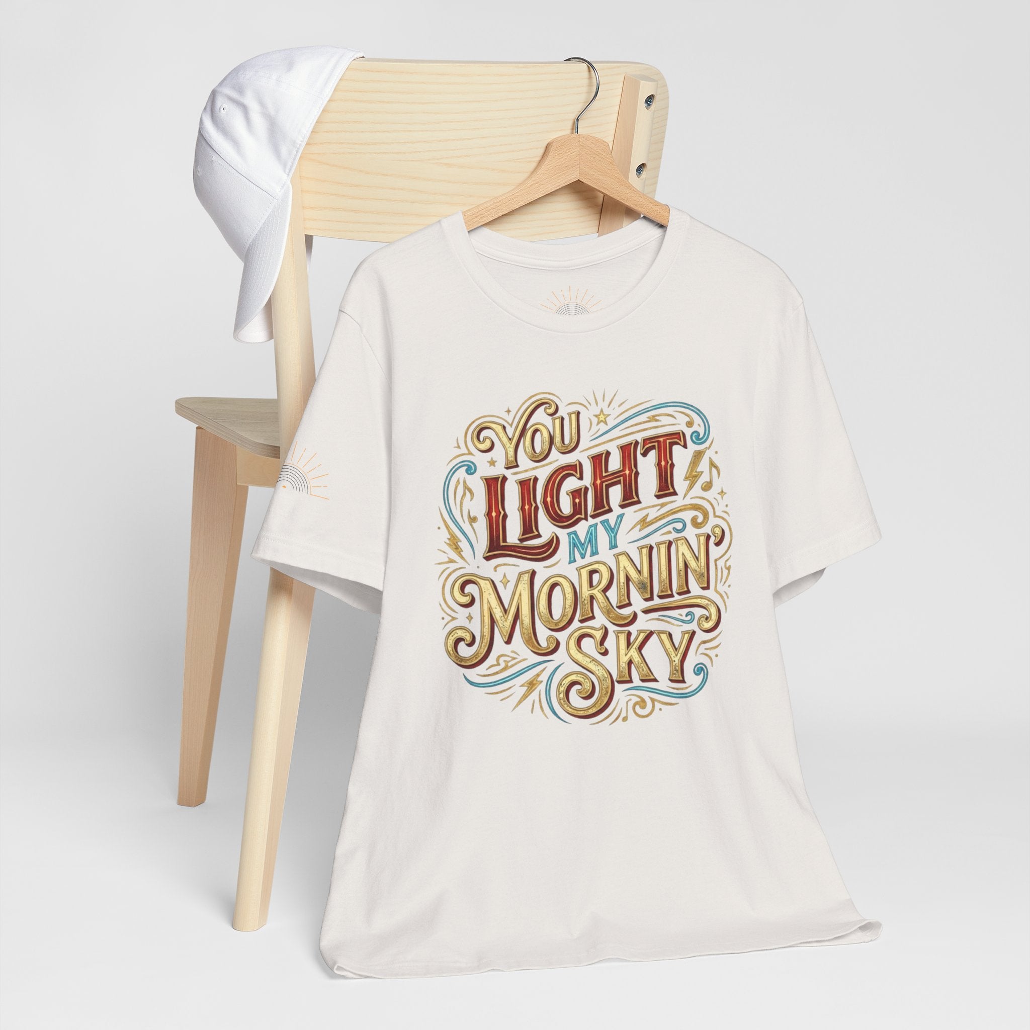 You Light My Mornin' Sky Retro Unisex T-Shirt