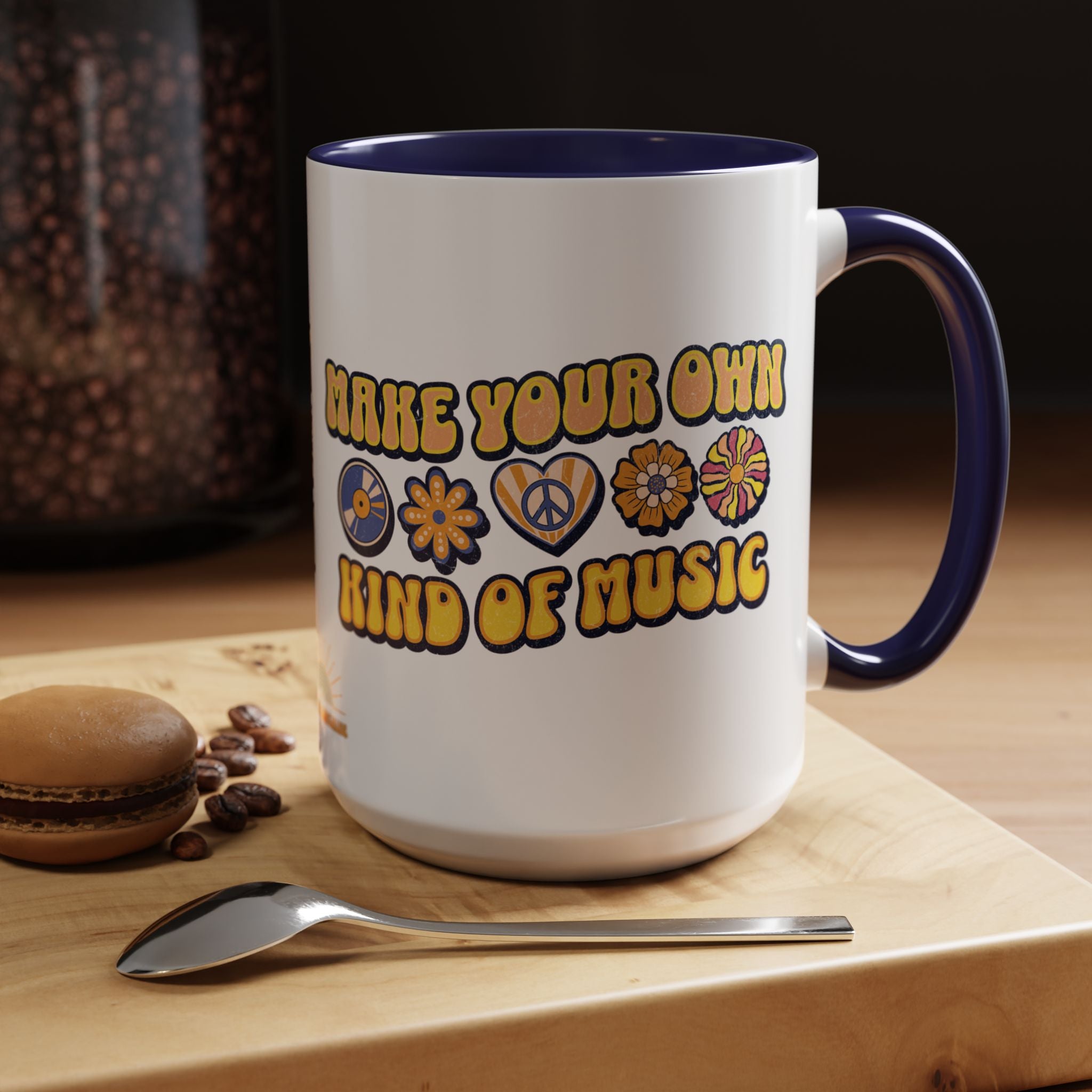 Make Your Own Kind of Music 15oz Accent Mug