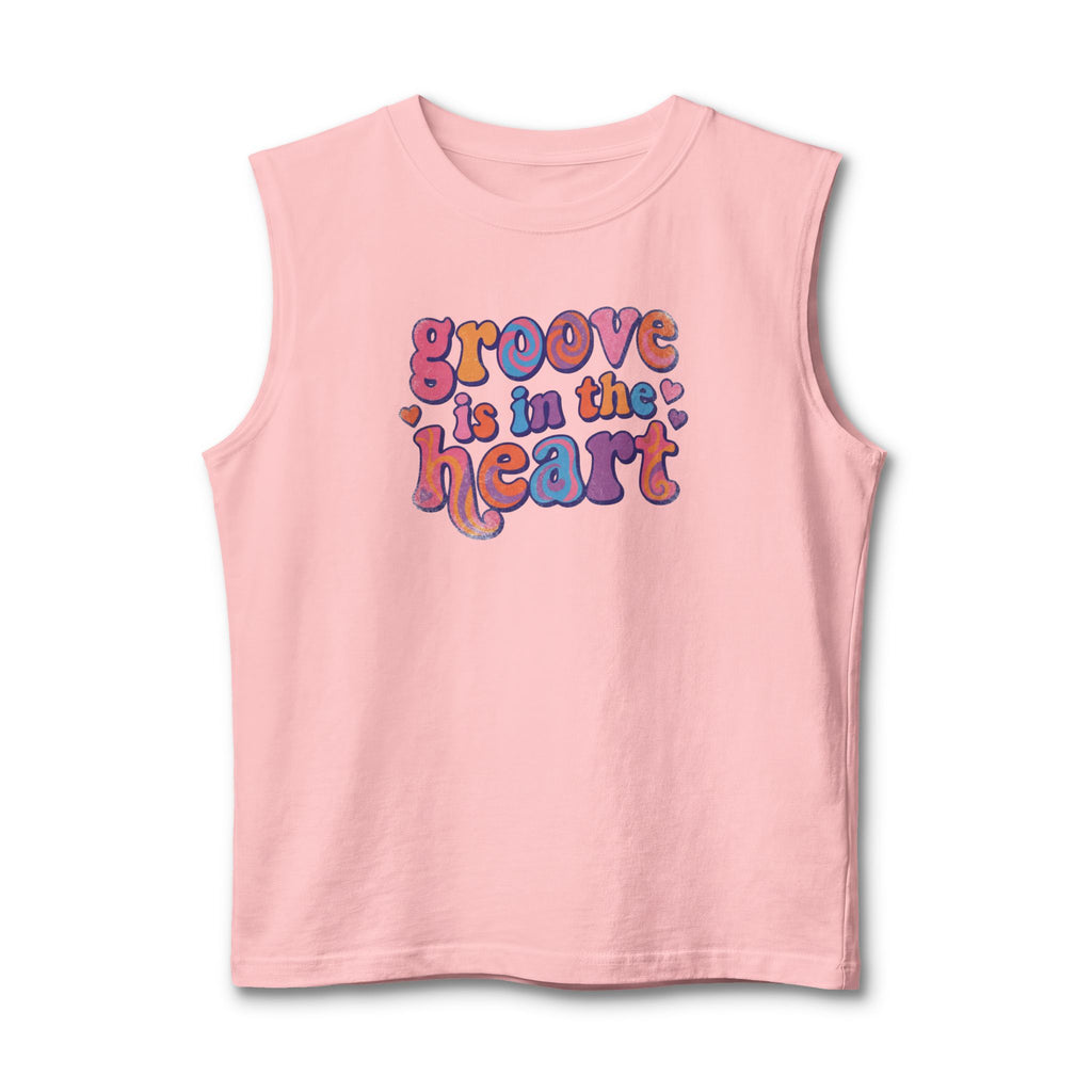 Groove is in the Heart — Retro Music Festival Tank Top
