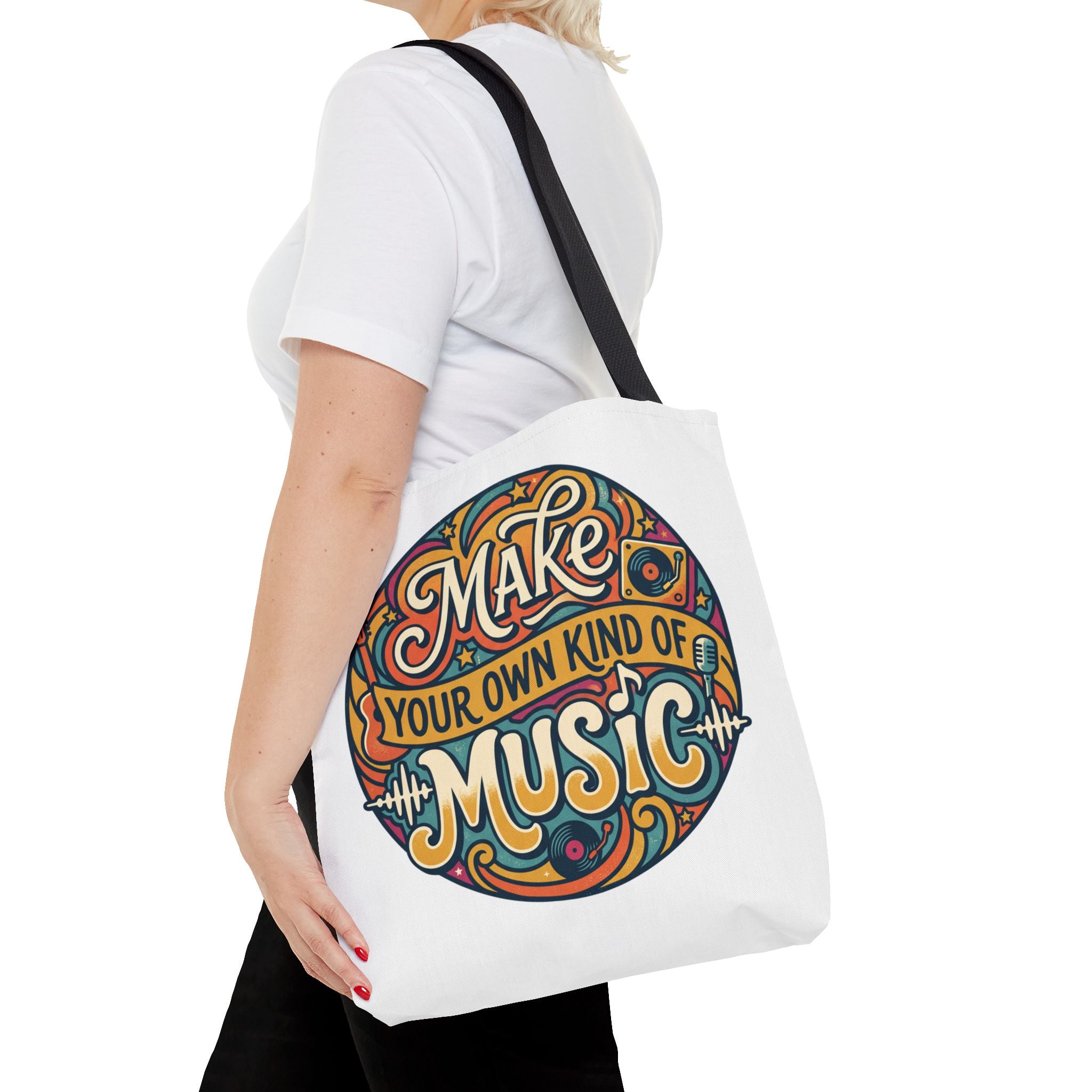Make Your Own Kind of Music Tote Bag