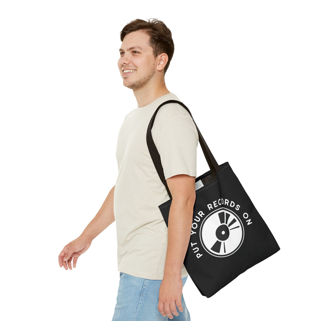 Put Your Records On Tote Bag