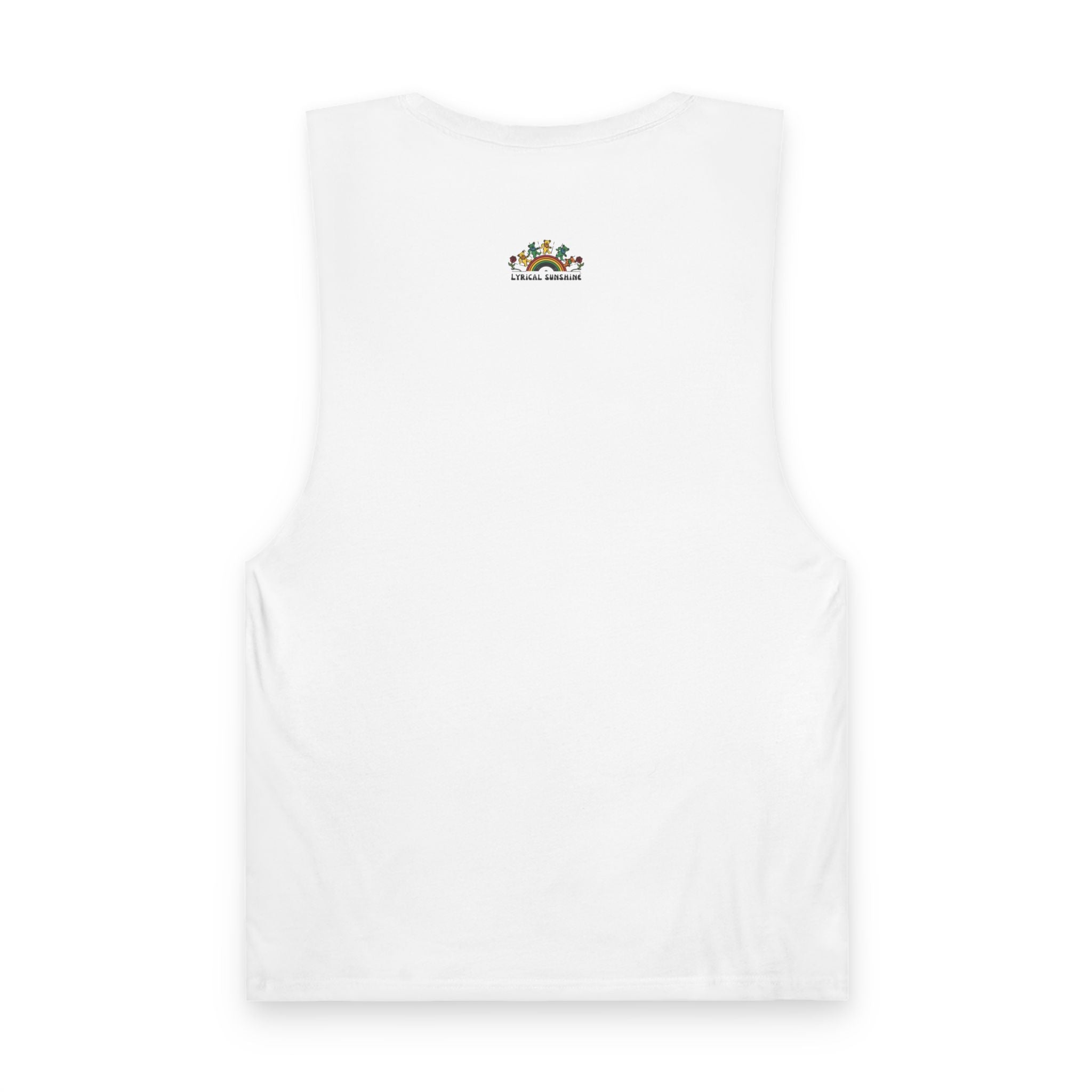 Barnard Tank — "Let There Be Songs to Fill the Air" Retro Floral Music Tank Top