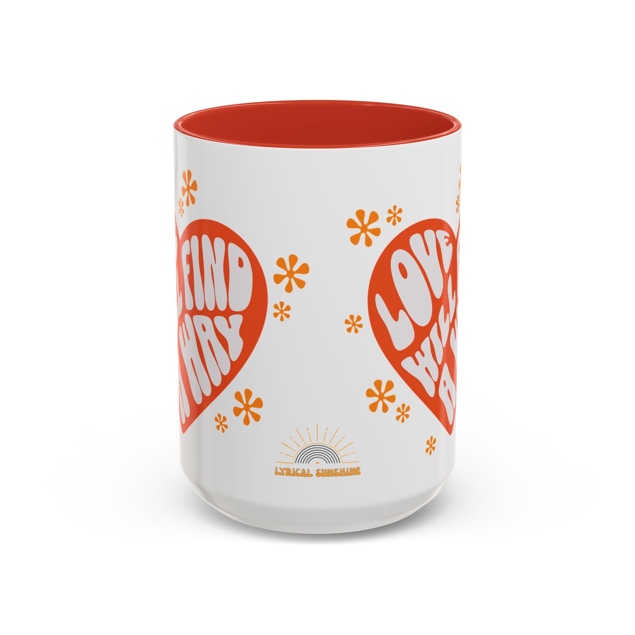 Love Will Find a Way 15oz Accent Mug