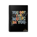 You Got the Music in You Retro Journal