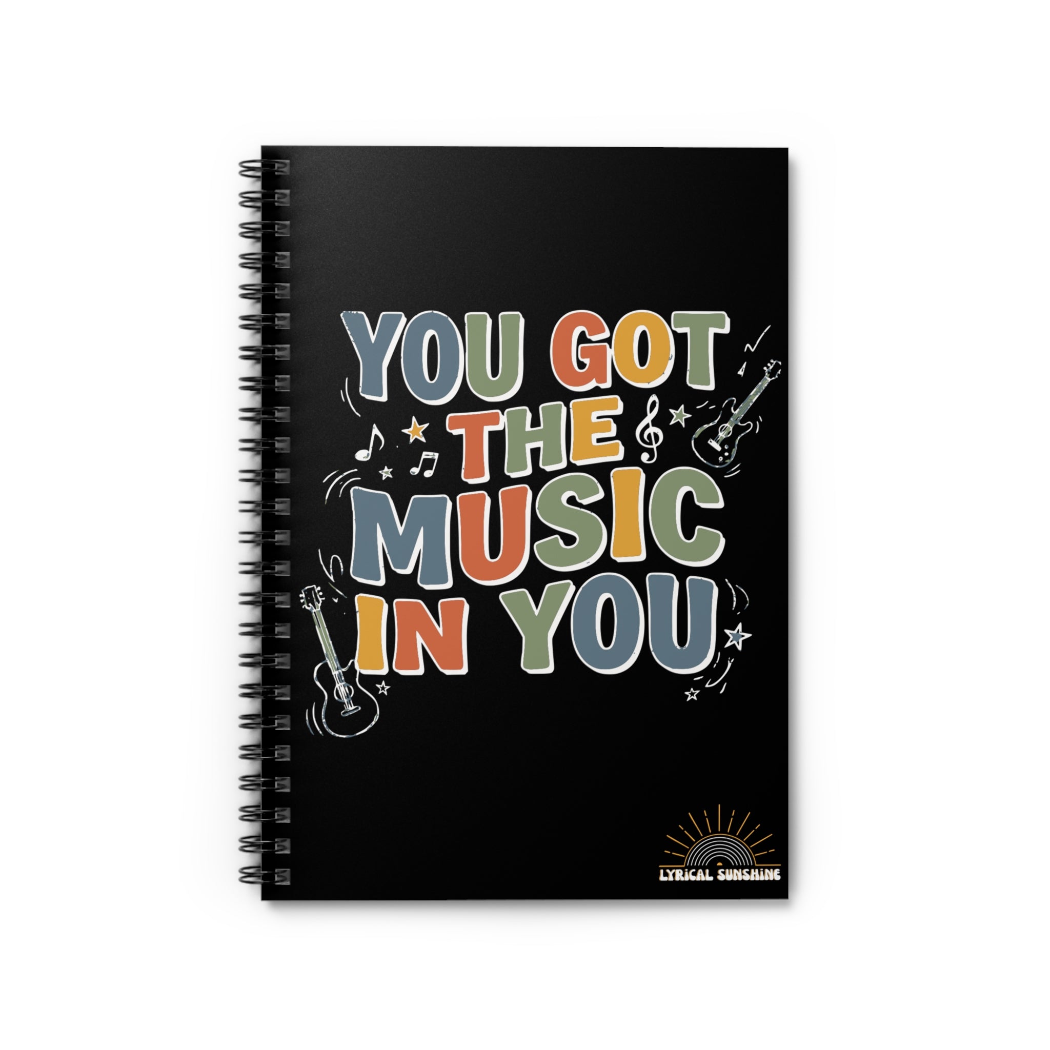 You Got the Music in You Retro Journal