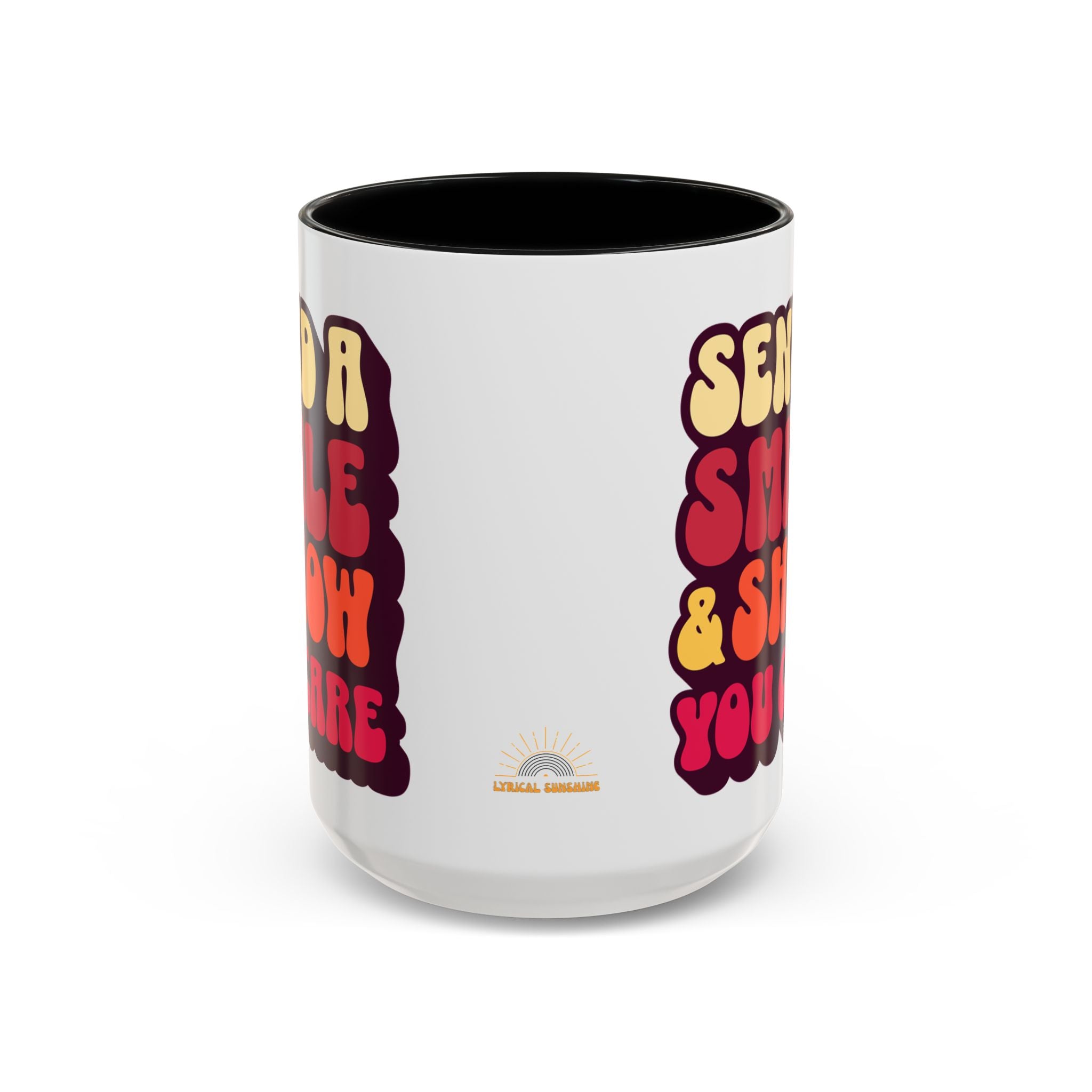 Send a Smile 15oz Accent Mug