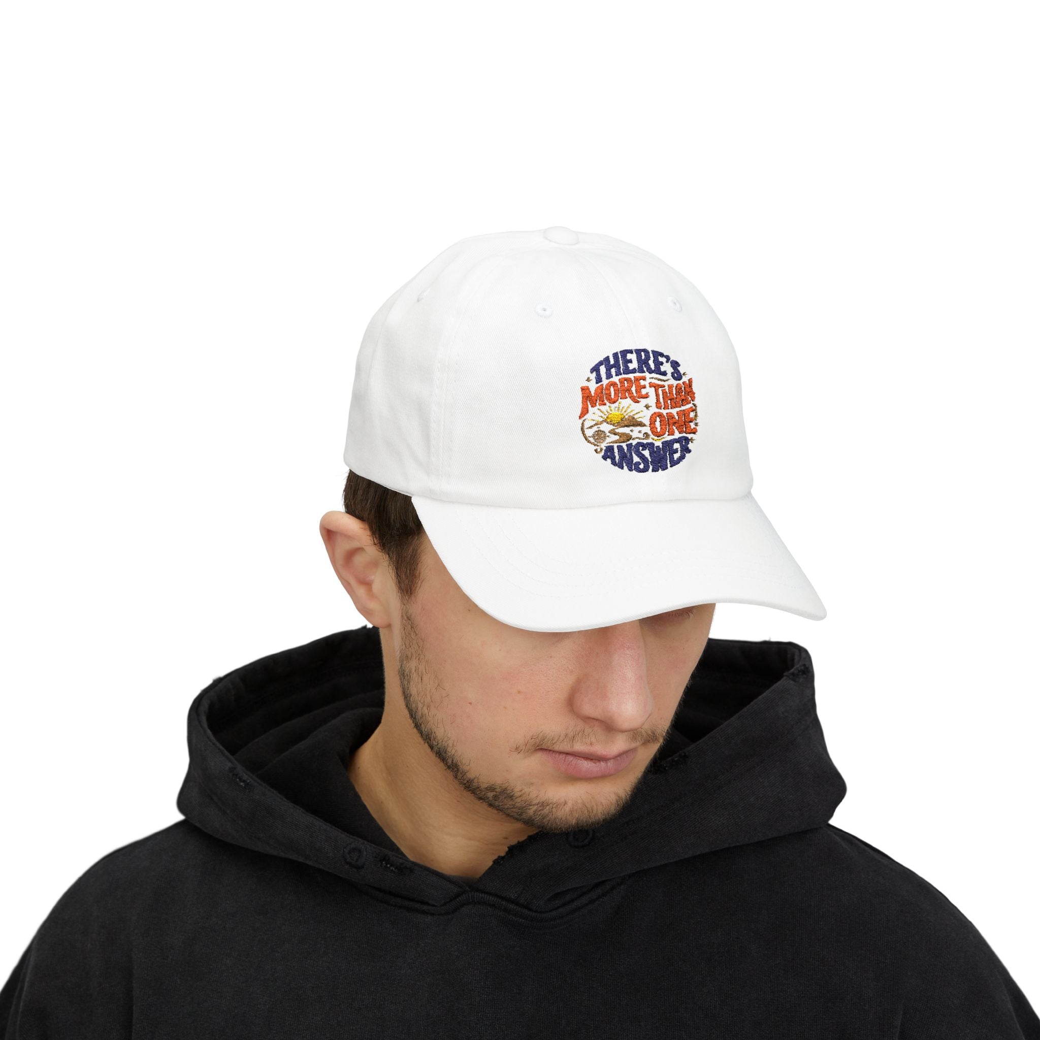 Dad Cap — "There's More Than One Answer" Vintage Guitar Dad Hat