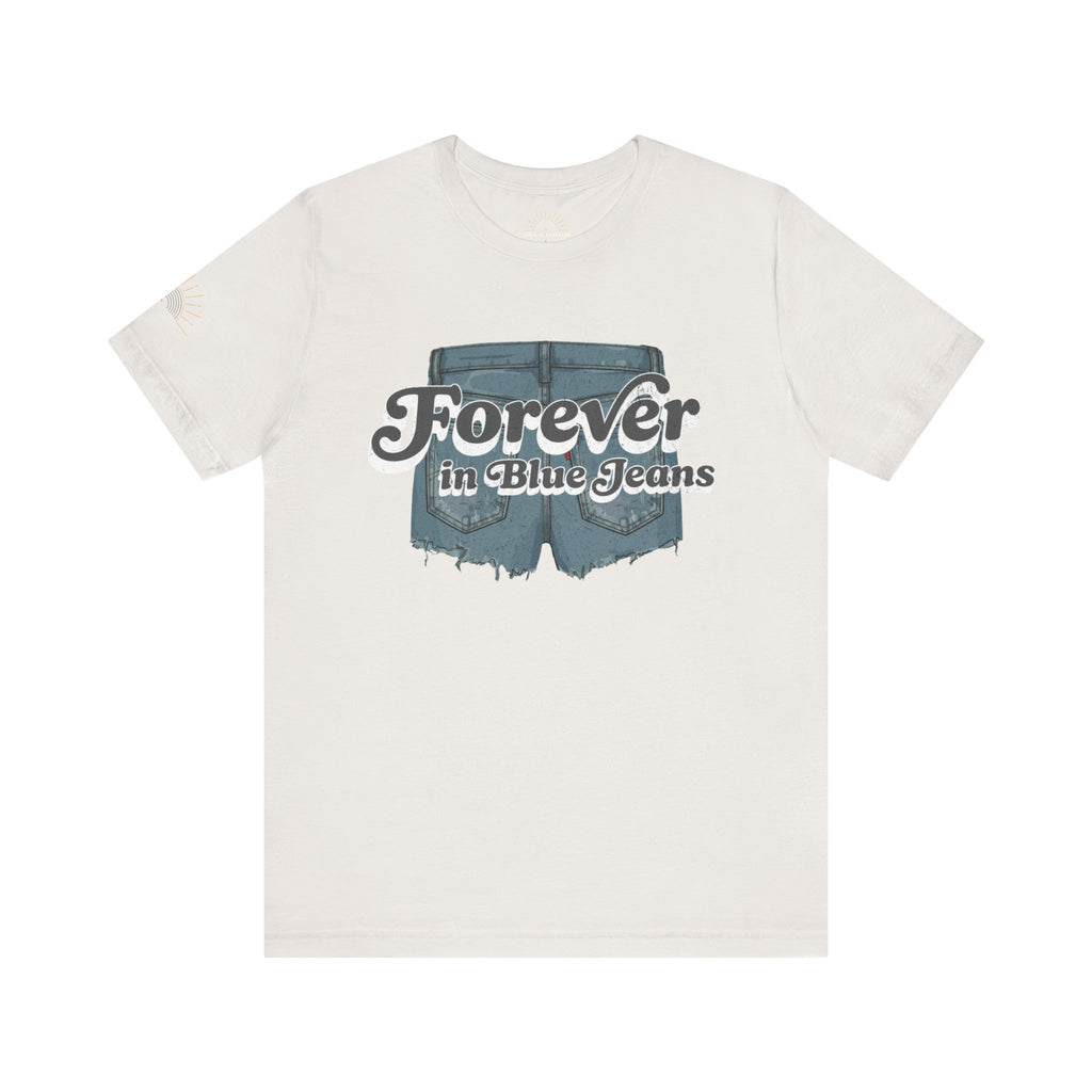 Forever in Blue Jeans Retro Graphic Tee